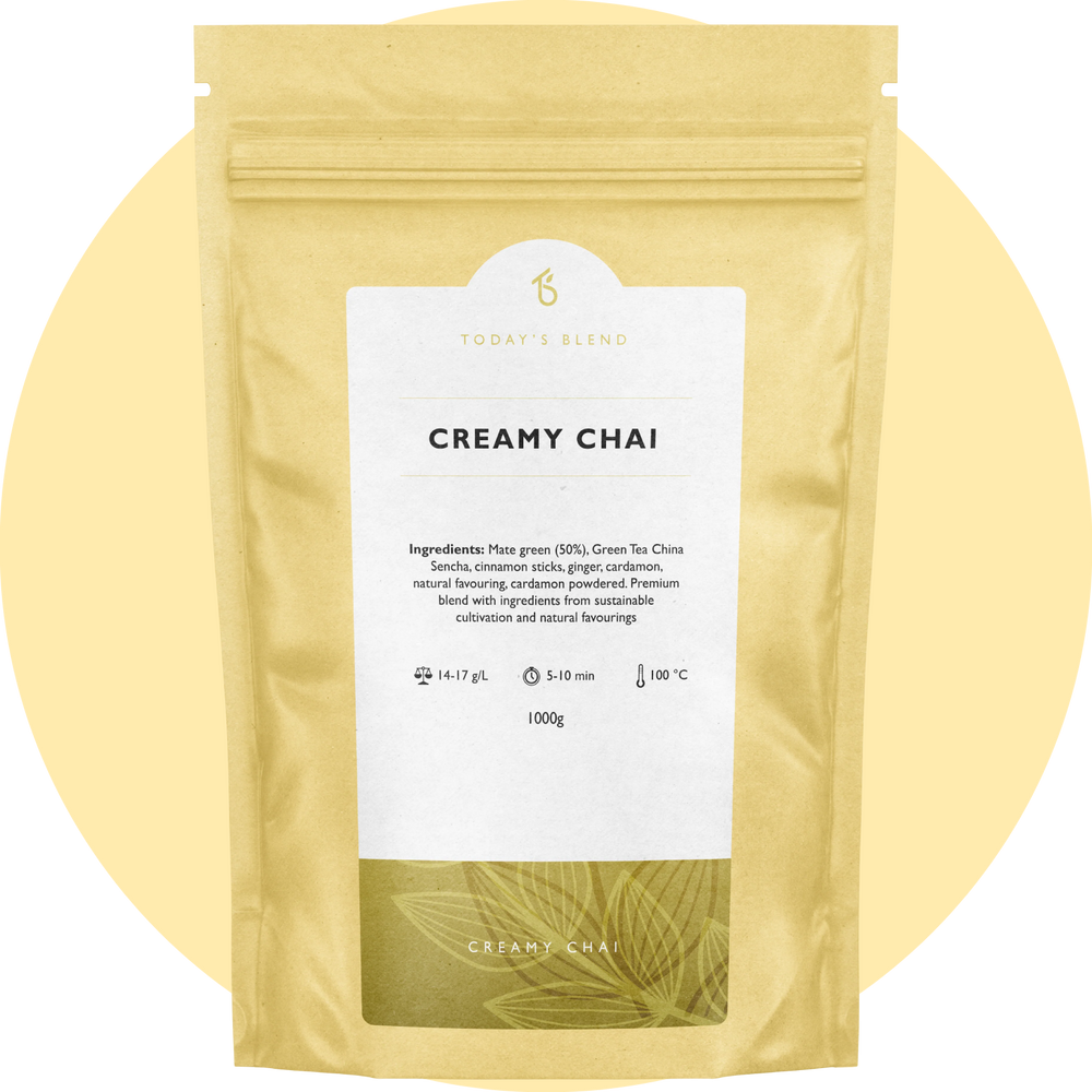Today's Blend Creamy Chai Back Package
