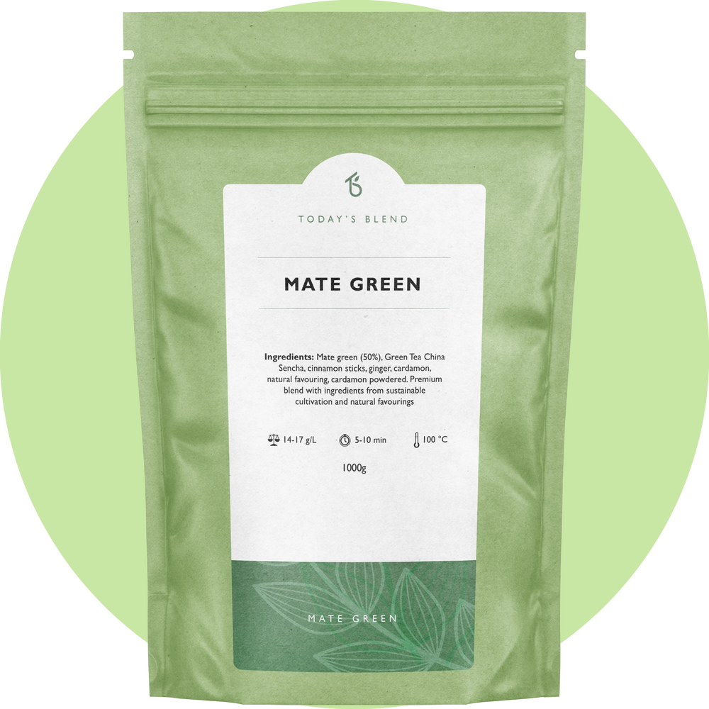 Today's Blend Mate Green Back Package